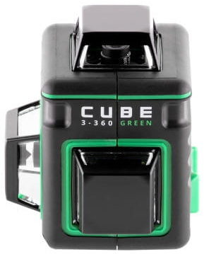 Уровень лазер. Ada Cube 3-360 GREEN Professional Edition 2кл.лаз. 520нм цв.луч. зеленый 3луч. (А00573)
