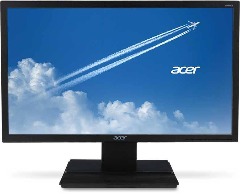 Монитор Acer 23.6" V246HQLbi черный VA LED 16:9 HDMI матовая 250cd 178гр/178гр 1920x1080 D-Sub FHD 3.92кг