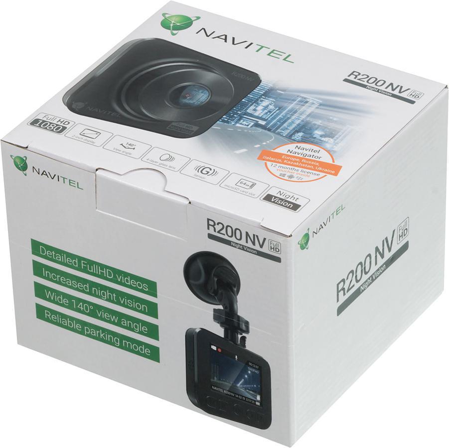 Видеорегистратор Navitel R200 NV черный 1080x1920 1080p 140гр. JL5401