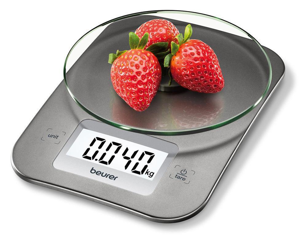 Весы кухонные электронные Beurer KS26 макс.вес:5кг серебристый