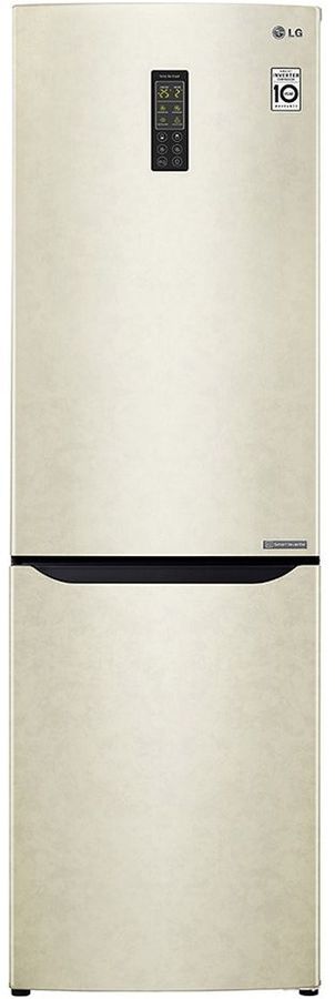 Холодильник LG GA-B419SEUL 2-хкамерн. бежевый глянц. инвертер