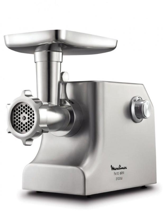 Мясорубка Moulinex ME858D32 2100Вт серебристый