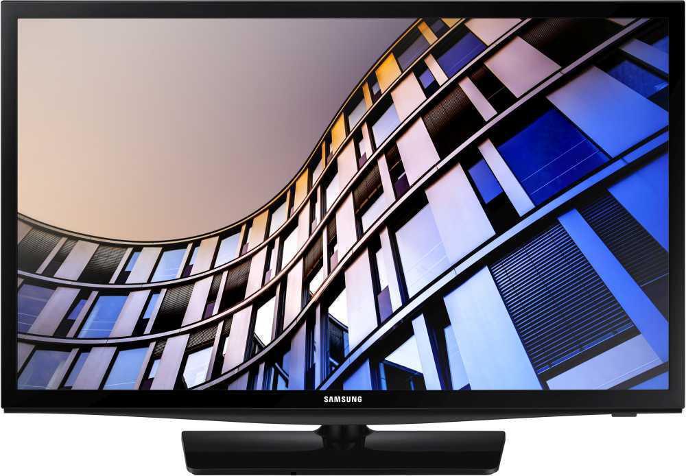 Телевизор LED Samsung 24" UE24N4500AUXRU 4 черный HD READY 60Hz DVB-T2 DVB-C DVB-S2 USB WiFi Smart TV (RUS)