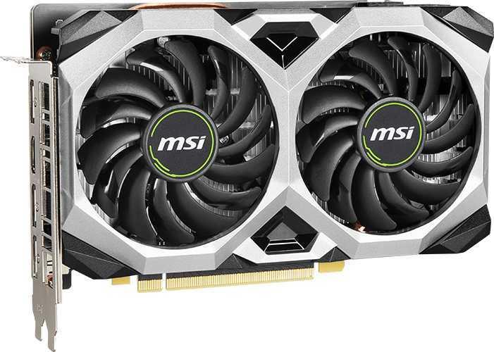 Видеокарта MSI PCI-E GTX 1660 SUPER VENTUS XS NVIDIA GeForce GTX 1660SUPER 6Gb 192bit GDDR6 1530/14000 HDMIx1 DPx3 HDCP Ret