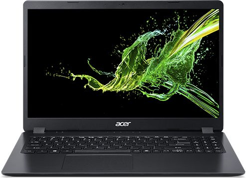 Ноутбук Acer Aspire 3 A315-56-38MN Core i3 1005G1 8Gb SSD256Gb Intel UHD Graphics 15.6" TN FHD (1920x1080) Linux black WiFi BT Cam