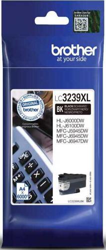 Картридж струйный Brother LC3239XLBK черный (5000стр.) для Brother HL-J6000DW/MFC-J5945DW