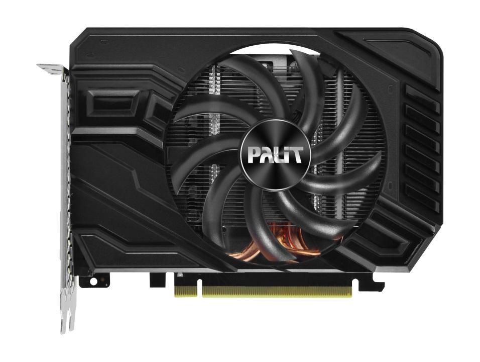 Видеокарта Palit PCI-E PA-GTX1660 STORMX 6G BULK NVIDIA GeForce GTX 1660 6144Mb 192 GDDR5 1530/8000 DVIx1 HDMIx1 DPx1 HDCP Bulk