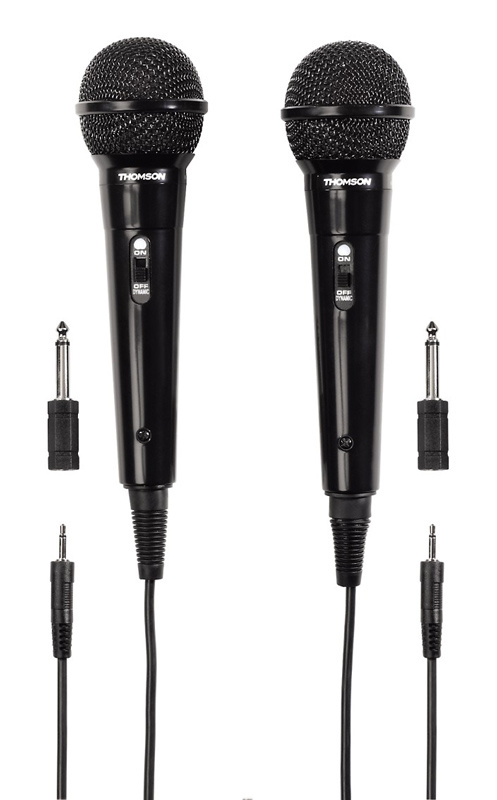 Микрофон проводной Thomson M135D 3м черный