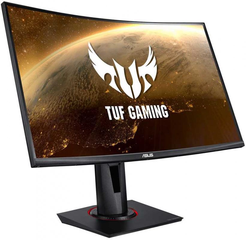 Монитор Asus 27" TUF Gaming VG27VQ черный VA LED 16:9 DVI HDMI M/M матовая HAS Piv 400cd 178гр/178гр 1920x1080 165Hz FreeSync DP FHD 6кг