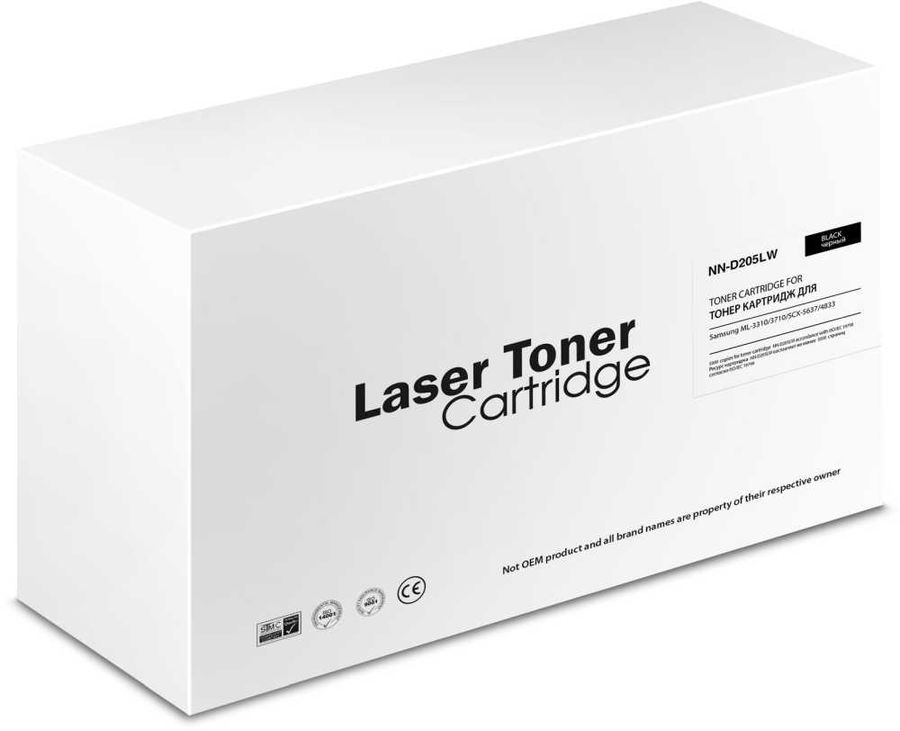 Картридж лазерный NN-D205LW черный (5000стр.) для Samsung ML-3310/3710/SCX-5637/4833