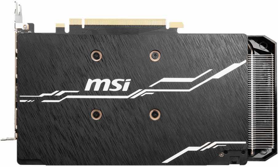 Видеокарта MSI PCI-E RTX 2060 SUPER VENTUS GP NVIDIA GeForce RTX 2060SUPER 8192Mb 256 GDDR6 1650/14000 HDMIx1 DPx3 HDCP Ret