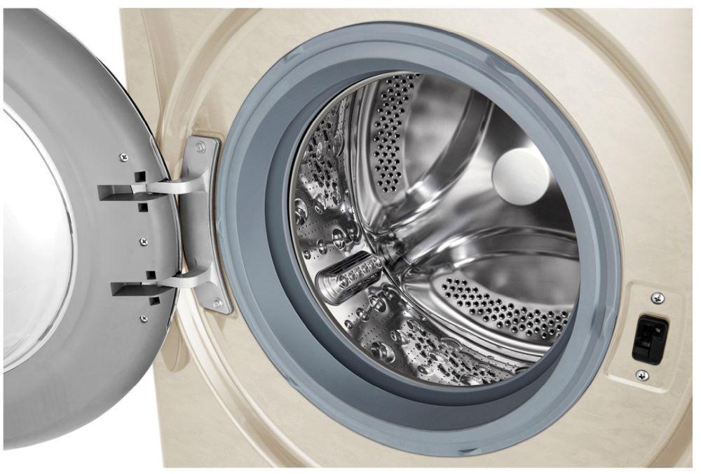 Стиральная машина LG F2V5HS9B класс: A загр.фронтальная макс.:7кг бежевый инвертор