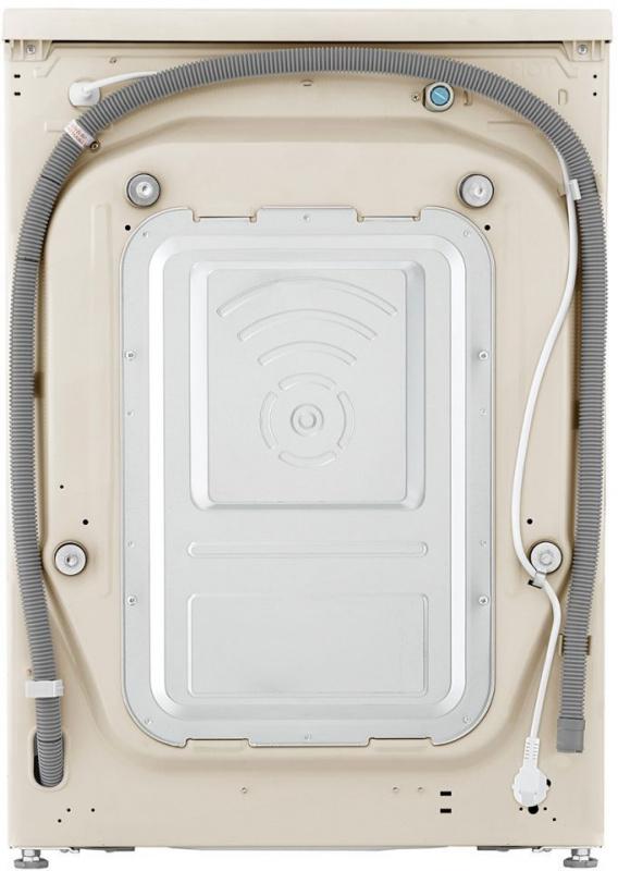 Стиральная машина LG F4V5VS9B класс: A загр.фронтальная макс.:9кг бежевый инвертор