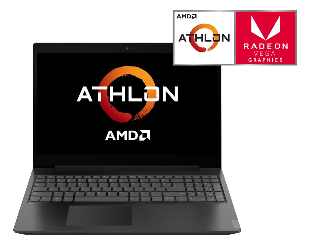 Ноутбук Lenovo IdeaPad L340-15API Athlon 300U 8Gb SSD128Gb AMD Radeon Vega 3 15.6" TN FHD (1920x1080) noOS black WiFi BT Cam
