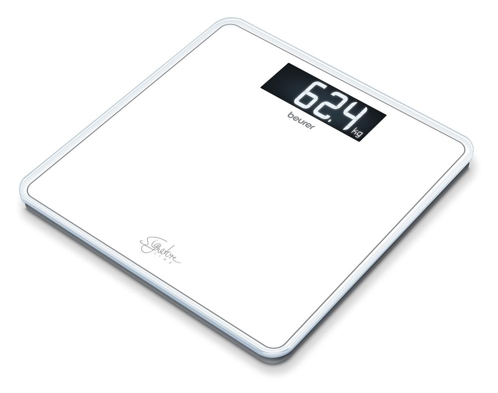 Весы напольные электронные Beurer GS400 Signature Line макс.200кг белый