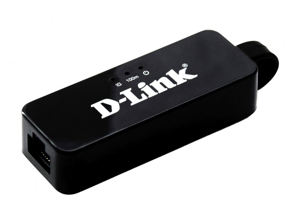 Сетевой адаптер Gigabit Ethernet D-Link DUB-1312/B USB 3.0