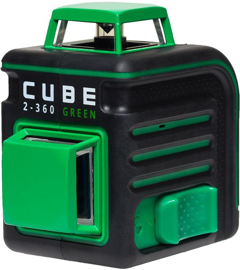 Уровень лазер. Ada Cube 2-360 Green Ultimate Edition 2кл.лаз. 535нм цв.луч. зеленый 2луч. (А00471)