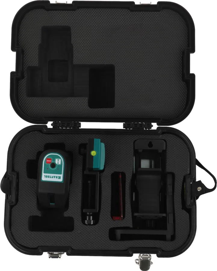 Нивелир лазерн. Kraftool 34660-4 цв.луч. красный 2луч.