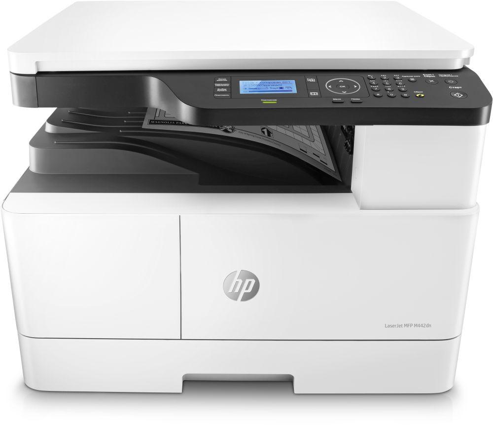 МФУ лазерный HP LaserJet Pro M442dn (8AF71A) A3 Net белый/черный