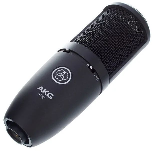 Микрофон проводной AKG P120 черный