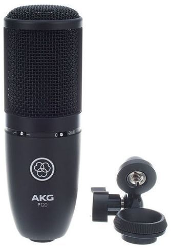 Микрофон проводной AKG P120 черный