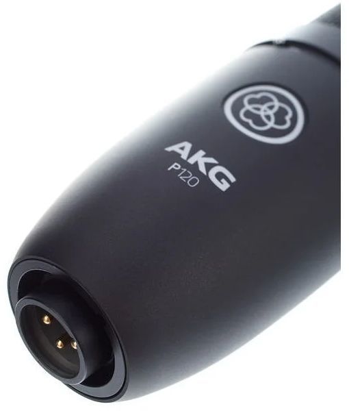 Микрофон проводной AKG P120 черный