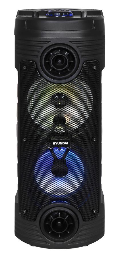 Минисистема Hyundai H-MC170 черный 80Вт FM USB BT SD/MMC
