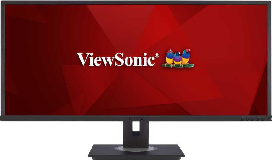 Монитор ViewSonic 34" VG3448 черный VA LED 21:9 HDMI M/M полуматовая HAS Pivot 3000:1 300cd 178гр/178гр 3440x1440 DisplayPort USB 8.6кг