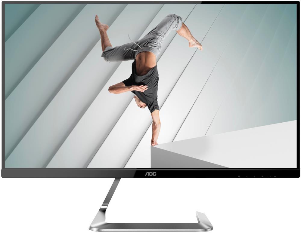 Монитор AOC 27" Style Q27T1 черный IPS LED 5ms 16:9 HDMI матовая 1300:1 350cd 178гр/178гр 2560x1440 75Hz DP 2K 3.78кг