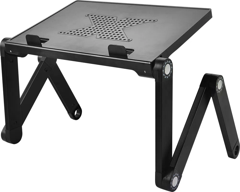 Стол для ноутбука Cactus CS-LS-T8-C черный 26x38см