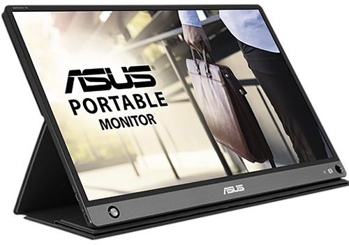 Монитор Asus 15.6" Portable MB16AHP черный IPS LED 16:9 HDMI M/M матовая 250cd 178гр/178гр 1920x1080 FHD USB 0.86кг