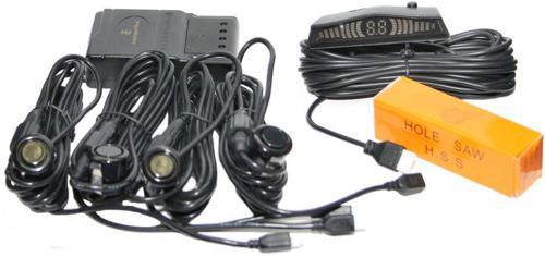 Парковочный Радар AutoExpert PS-4L Profi 4 датчика 18.5мм черный