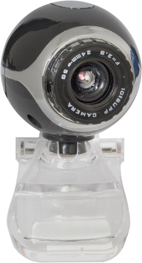 Камера Web Defender C-090 черный 0.3Mpix (640x480) USB2.0 с микрофоном