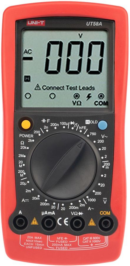 Мультиметр Uni-T UT 58A (13-1020)