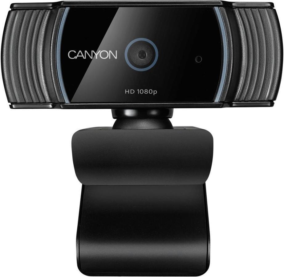 Камера Web Canyon CNS-CWC5 черный 2Mpix USB2.0 с микрофоном для ноутбука
