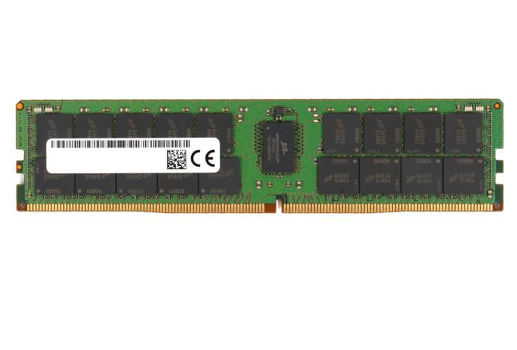 Память DDR4 Crucial MTA18ASF2G72AZ-2G6E2 16Gb UDIMM ECC U PC4-21300 CL19 2666MHz