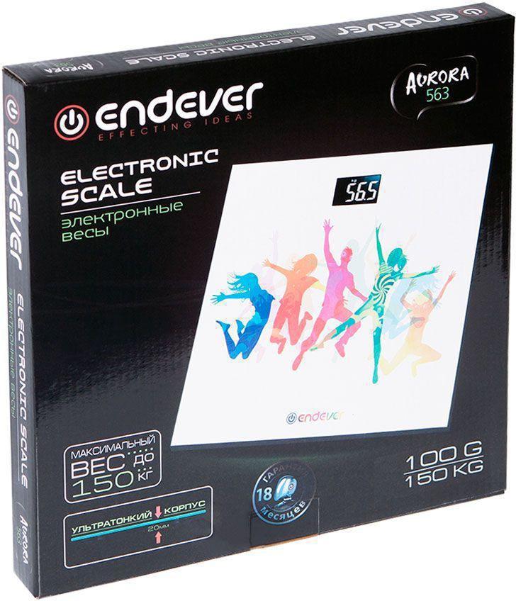 Весы напольные электронные Endever Aurora-563 макс.150кг рисунок