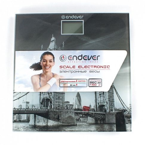 Весы напольные электронные Endever Skyline FS-541 макс.150кг рисунок
