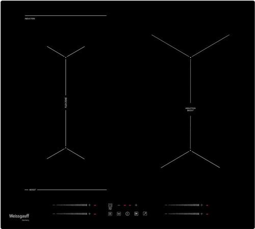 Индукционная варочная поверхность Weissgauff HI 643 BY черный