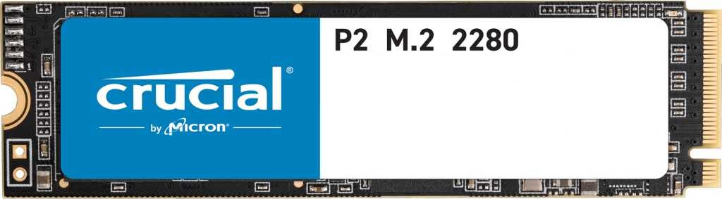 Накопитель SSD Crucial PCI-E x4 1Tb CT1000P2SSD8 P2 M.2 2280