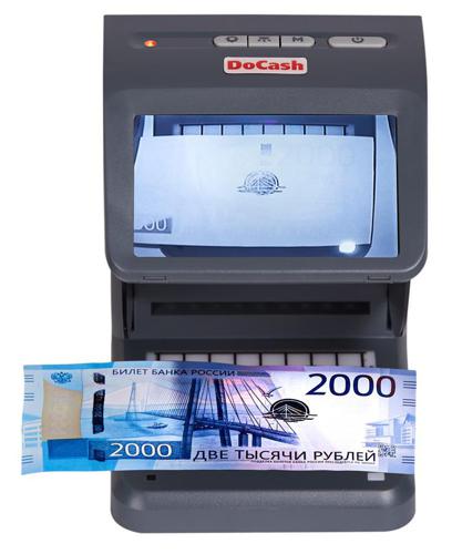 Детектор банкнот DoCash Mini Combo просмотровый (11729)