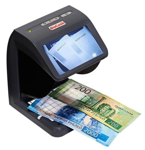 Детектор банкнот DoCash Mini Combo просмотровый (11729)