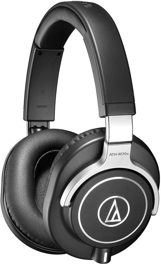 Наушники мониторные Audio-Technica ATH-M70X 3м черный проводные оголовье (80000182)