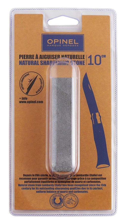 Точильный камень для пероч.ножей Opinel Natural Lombardy (001837) 100мм серый блистер