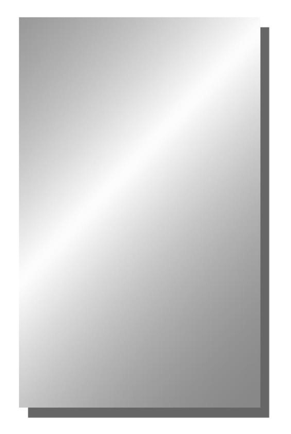 Зеркало Классик-1 настенное прямоугольная 1000х600мм