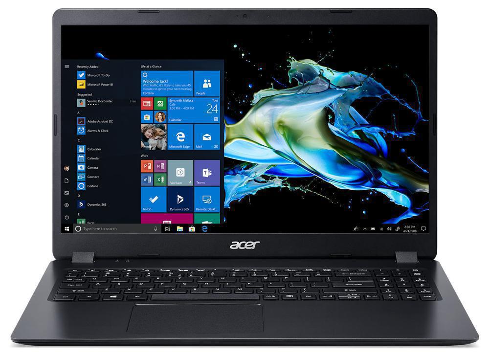 Ноутбук Acer Extensa 15 EX215-52-325A Core i3 1005G1 4Gb SSD256Gb Intel UHD Graphics 15.6" TN FHD (1920x1080) Windows 10 Home black WiFi BT Cam