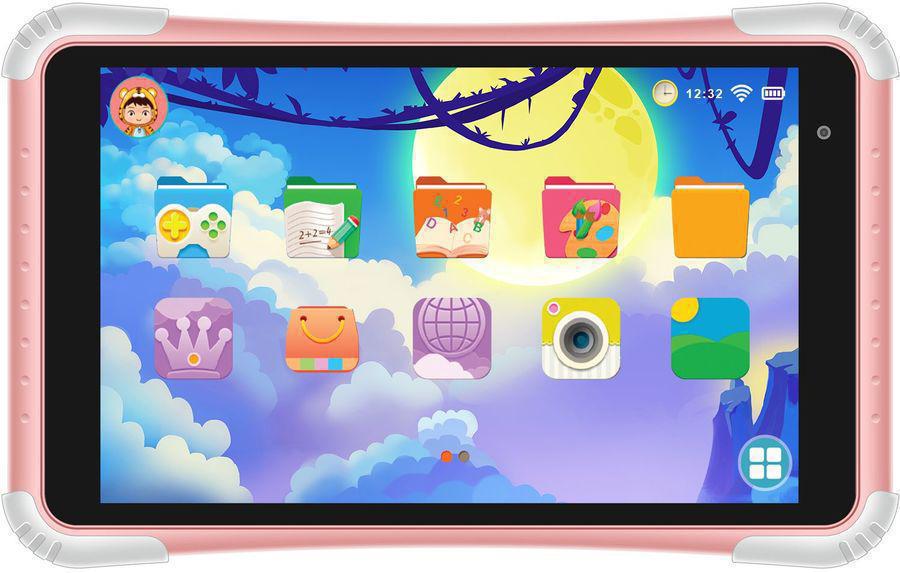 Планшет Digma CITI Kids 80 RK3126C (1.2) 4C RAM1Gb ROM8Gb 8" IPS 1280x800 Android 10.0 Go розовый 2Mpix 0.3Mpix BT WiFi Touch microSD 64Gb minUSB 3500mAh