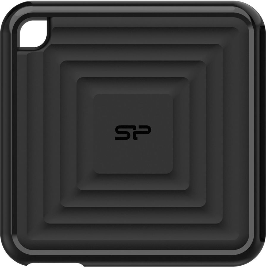 Накопитель SSD Silicon Power USB-C 240Gb SP240GBPSDPC60CK PC60 1.8" черный