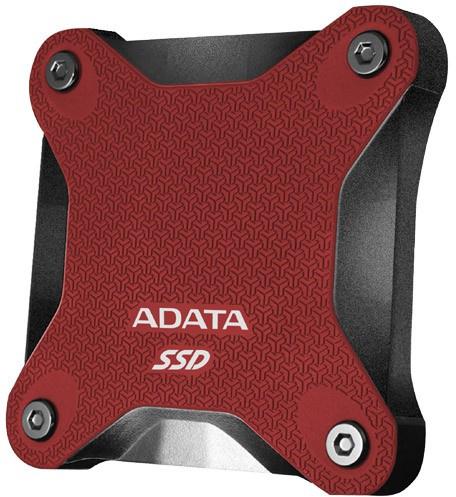 Накопитель SSD A-Data USB 3.0 480Gb ASD600Q-480GU31-CRD SD600Q 1.8" красный