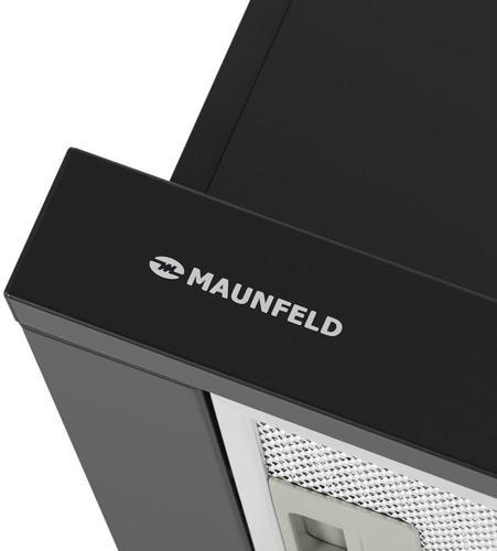 Вытяжка встраиваемая Maunfeld VS Light 50 черный управление: кулисные переключатели (1 мотор)